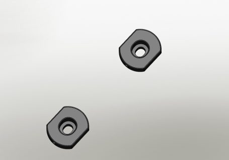 2 Stück Rahmen-Haltebolzen